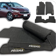 Conjunto de Tapetes Emborrachados 3 Peças para Chevrolet Prisma 2013-2019 - Proteção e Estilo - imagem 1