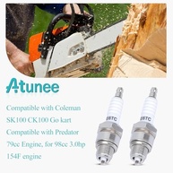 Kit 2 Velas de Ignição Premium para Mini Motores Coleman CT100U CC100X - E5TC E6TC E6RC - imagem 5