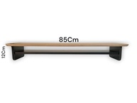 Suporte para Monitor 85x22cm com Prateleira – Elevação Ergonômica para Mesa - imagem 4