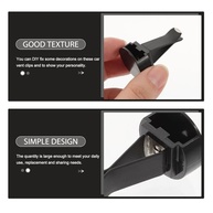 100 Clipes para Saída de Ar de Carro - Ventilação Automática DIY em Branco (Preto) - imagem 5