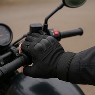 Luva Meio Dedo Tática Anti-Impacto: Proteção e Conforto para Moto, Bike e Esportes - imagem 5
