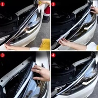 Fita LED DRL 60cm para Farol com Seta Sequencial Âmbar - Iluminação Diurna e Indicador de Direção para Carros - imagem 2