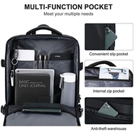 Mochila de Viagem Grande Feminina Impermeável Aprovada Bagagem de Mão - Ideal para Trilhas e Esportes - imagem 5