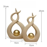 Enfeite Rack Decorativo em Cerâmica Fosca - Design Moderno para Casa e Escritório - imagem 3