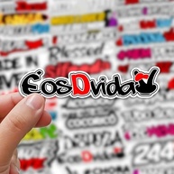 Super Kit 50 Adesivos Frases Criativas para Carro, Moto, Bike, Bagagem, Caderno e Notebook - Sticker Cartela - imagem 5