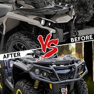 Protetor de Para-choque Dianteiro SAUTVS XT para Can-Am Outlander G2 (2012-2025) - Aço Reforçado - imagem 5