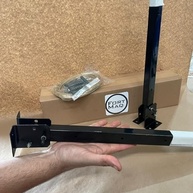 Varal de Parede 3 Hastes - Sistema Retrátil para Casa e Apartamento com 80kg de Carga - imagem 3