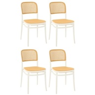 Kit com 4 Cadeiras de Jantar Roma - Design Ergonômico e Moderno para Sala e Cozinha - imagem 2