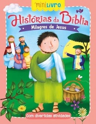 Histórias da Bíblia: Milagres de Jesus para Crianças - Minilivros Ilustrados - imagem 2