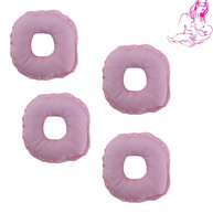 Kit 2 Pares Rosquinhas de Peito Rosa para Amamentação Laváveis – Conforto e Higiene Materna - imagem 1