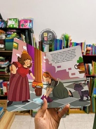Cinderela: Livro Cartonado Encantador para Pequenos Leitores - imagem 4