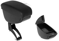 Apoio de Braço Premium para Renault Logan e Sandero (2007-2019) em Couro Sintético Preto - imagem 2