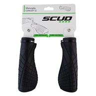 Manopla Scud Concept II Ergonômica: Conforto e Controle para Sua Moto (Preto/Preto) - imagem 1