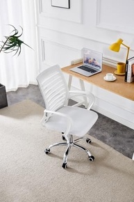 Cadeira Giratória Evolux Zebrada para Home Office - Design Moderno com Ajuste de Altura e Conforto Duradouro - imagem 5