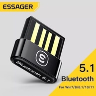 Adaptador Bluetooth 5.1 USB Essager: Conexão Sem Fio Rápida para Seu PC e Notebook - imagem 3