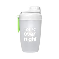 Oats Overnight BlenderBottle - Personalizado para Aveia Noturna - Sem Batedor - Linha de Enchimento de Leite - Transparente/Branco/Verde - 590 ml Loop Top - imagem 2