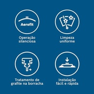 Jogo de Palhetas Bosch Aerofit AF316: Visibilidade e Durabilidade para Seu Para-brisa - imagem 4