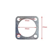 Cabeça de Cilindro JRL CNC Vermelha para Motores 66cc/80cc - Performance e Estilo! - imagem 4