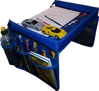 Mesinha Infantil Portátil Azul para Carro e Carrinho - Estilo Montessoriano - imagem 5