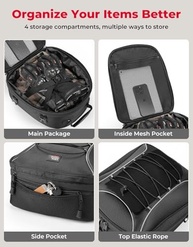 Bolsa Traseira Expansível KEMIMOTO 22-34L: Aventura e Praticidade para Sua Moto - imagem 4