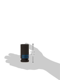 Soquete de Impacto Longo KingTony 1/2" 17mm: Potência e Precisão para suas Tarefas - imagem 3