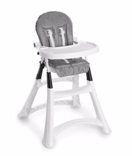 Cadeira Alta Premium Grafite Galzerano - Conforto e Segurança para seu Bebê - imagem 1