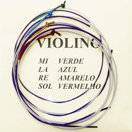 Encordoamento Mauro Calixto Padrão 4/4: Som Profissional para Seu Violino - imagem 1