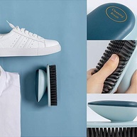 Conjunto de escova para esfregar roupas de qualidade, escova de limpeza doméstica para banheiro, tapete para pia de chuveiro, aderência ergonômica, pacote com 2 - imagem 3