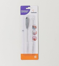 Kit Escova para Canudos Reutilizáveis Twibex Cinza - Limpeza Fácil e Sustentável - imagem 4