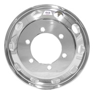 Roda de Alumínio SAE para Caminhão 3/4 - 6,00 X 17.5 - Brilho Impecável - imagem 5