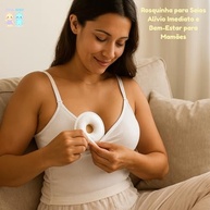 Rosquinha para Seios Amamentação - Protetor de Mamilo Confortável e Respirável - imagem 5