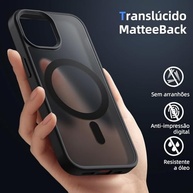 Capa Magnética Bemmy para iPhone 14: Compatível Mag-Safe, Proteção Militar e Design Premium - imagem 5