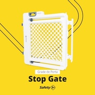 Safety 1st Grade de Porta Stop Gate Branca - Segurança Confiável para sua Casa - imagem 3