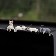 Decoração de Painel de Carro: Gato Fofo e Divertido para Personalizar seu Veículo - imagem 2