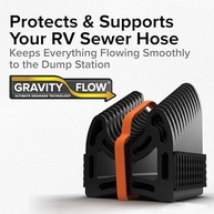 Suporte Flexível Camco Sidewinder 3m: Drenagem Perfeita para seu RV! - imagem 4