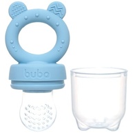 Porta-Frutinhas em Silicone Ursinho Azul - Seguro e Prático para Bebês - imagem 4