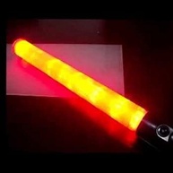 Kit 12 Bastões Sinalizadores LED Vermelho - Segurança Essencial para Trânsito e Obras - imagem 3