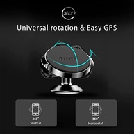 Suporte Magnético Baseus 360º Small Ears Preto - Liberdade e Segurança para Seu Celular - imagem 3