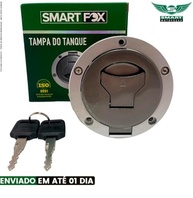 Tampa do Tanque SmartFox para Honda NXR 160 Bros Flex (2015-2016) - Segurança e Estilo Natural - imagem 3