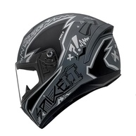 Capacete Peels Spike 2 STK 2.0: Segurança e Estilo para Sua Moto - Cinza Dark Fosco e Preto - imagem 4