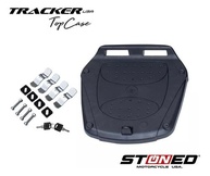 Baú Moto Bauleto Stoned Tracker 35L com Faixa Verde: Segurança e Estilo para Sua Viagem! - imagem 5