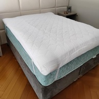 Pillow Top Toque de Pluma King 730 g/m² - Conforto Extra Macio para Seu Colchão - imagem 4