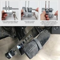 Trava de Embreagem Antirroubo para Carro: Segurança Máxima em Aço Inoxidável Resistente - imagem 5