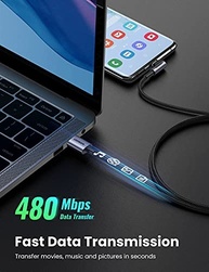Cabo USB C Ângulo Reto UGREEN: Conexão Rápida e Segura para iPhone 15, Galaxy, iPad e Mais! - imagem 5