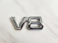 Emblema V8 3D Cromado WEERSHUN: Destaque e Estilo para Seu Carro (2 Unidades) - imagem 4