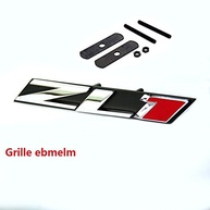 Emblema ZL1 para Camaro SS RS: Destaque Cromado Vermelho para Sua Grade - imagem 4