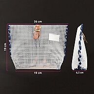 Malha Chenille para Bolsa 43,7x27cm – Prática e Versátil - imagem 2