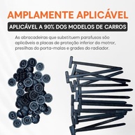 Abraçadeiras T Nylon Preta: Fixação Segura e Versátil para seu Veículo (Kit 50 Peças) - imagem 4