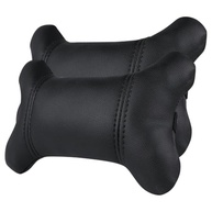 KIT 2 Almofadas de Pescoço para Carro: Conforto e Suporte Ergonômico em Viagens (Preto) - imagem 2