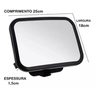 Espelho Retrovisor Bebê para Banco Traseiro: Visão Ampla e Segura - imagem 4